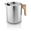 Eva Solo Nordic Kitchen Induktionskedel 1 liter - Aluminium/egetræ/rustfrit stål - Børstet stål