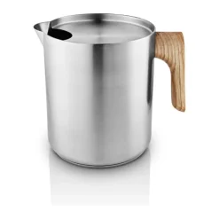 Eva Solo Nordic Kitchen Induktionskedel 1 liter - Aluminium/egetræ/rustfrit stål - Børstet stål