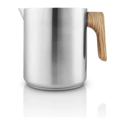 Eva Solo Nordic Kitchen Induktionskedel 1 liter - Aluminium/egetræ/rustfrit stål - Børstet stål