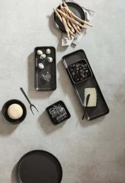 Eva Solo Nordic kitchen Skål B 11 x L 11 cm - Stentøj - Sort