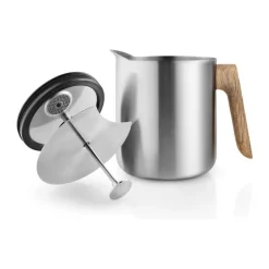 Eva Solo Nordic Kitchen Stempeltekande 1 liter - Rustfrit stål/olieret egetræ