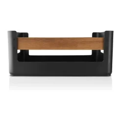 Eva Solo Nordic Kitchen Viktualiekasse H 16 x B 38 x L 27 cm - Karboniseret bambus/kunststof - Sort