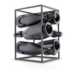 Eva Solo Nordic Kitchen Vinkube 6 flasker - Metal - Sort