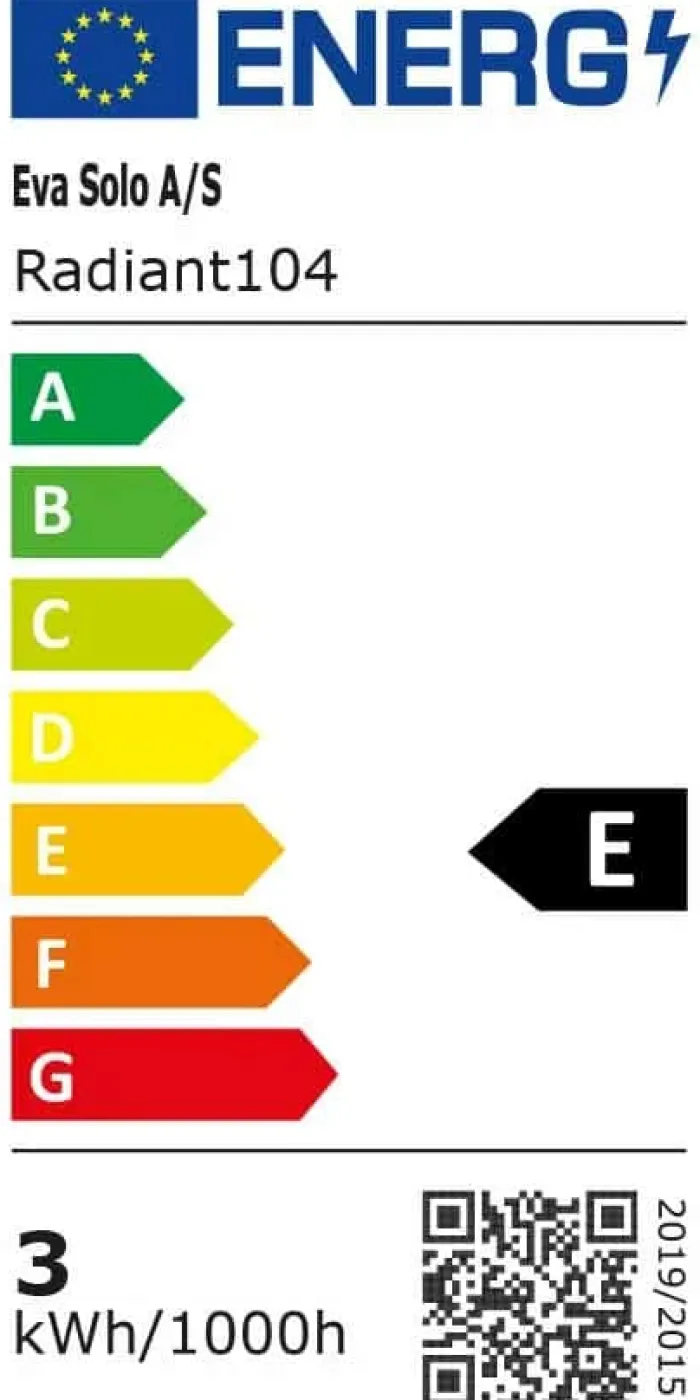 Eva Solo Radiant LED Lampe H 15 cm - Egetræ/kunststof - Oak