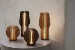 Eva Solo Radiant LED Lampe H 15 cm - Egetræ/kunststof - Smoked oak