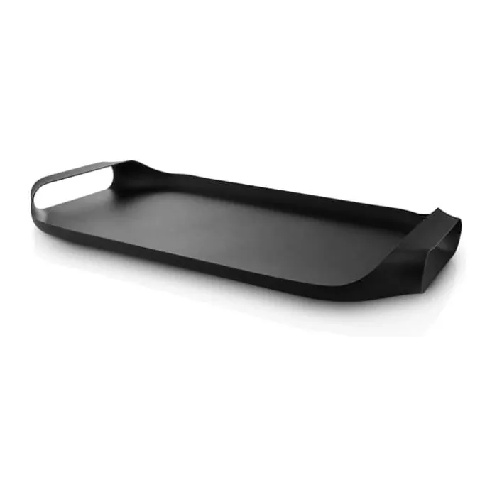 Eva Solo Serveringsbakke B 25 x L 43 cm - Rustfrit stål - Mat sort