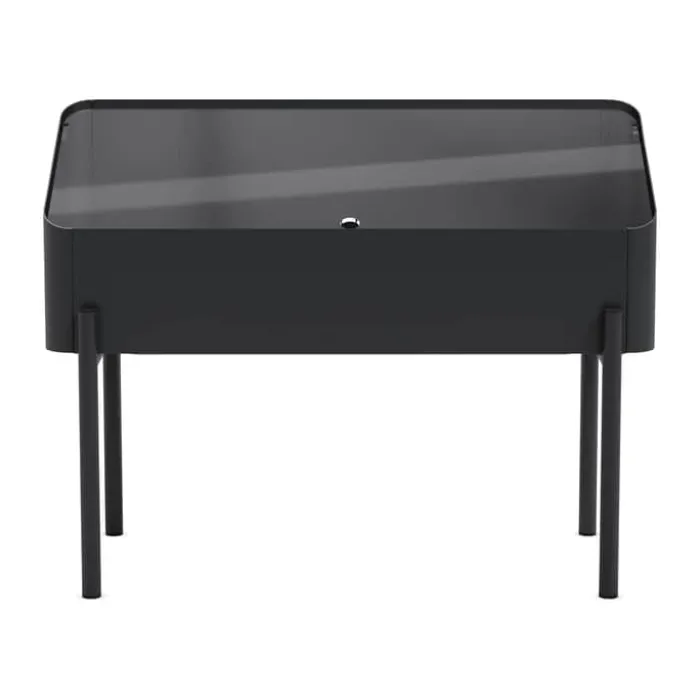 Eva Solo Simply Grow Spire Plantekasse B 80 x L 33 x H 63 cm - Aluminium/Hærdet glas
