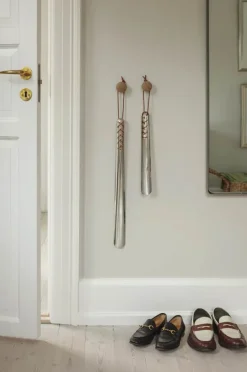 Eva Solo Skohorn L 55 cm - Rustfrit stål/læder - Polished steel