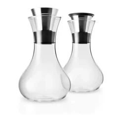Eva Solo Sukker- og flødesæt - 2 dele Borosilikat glas/rustfrit stål/silikone - Klar