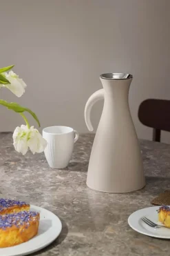 Eva Solo Termokande 1 liter - Genanvendt rustfrit stål/glas/kunststof - Sand
