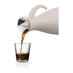 Eva Solo Termokande 1 liter - Genanvendt rustfrit stål/glas/kunststof - Sand