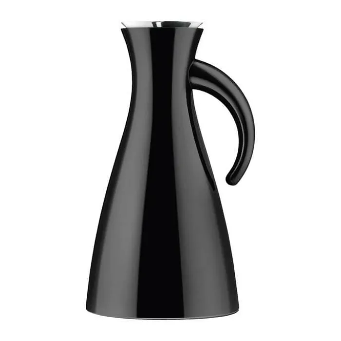 Eva Solo Termokande 1 liter - Glas/kunststof/silikone - Sort