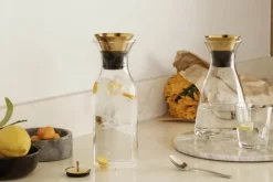 Eva Solo Vandkaraffel 1 liter - Glas - Messing