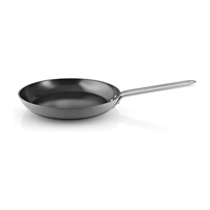 Eva Trio Grey Line Stegepande Ø 24 cm - Rustfrit stål - Slip-Let® belægning
