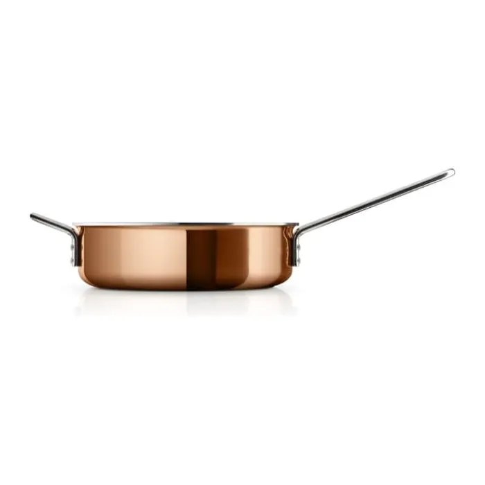 Eva Trio Kobber Sauterpande Ø 24 cm - Kobber - Stål