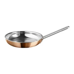 Eva Trio Kobber Stegepande Ø 24 cm - Kobber - Stål