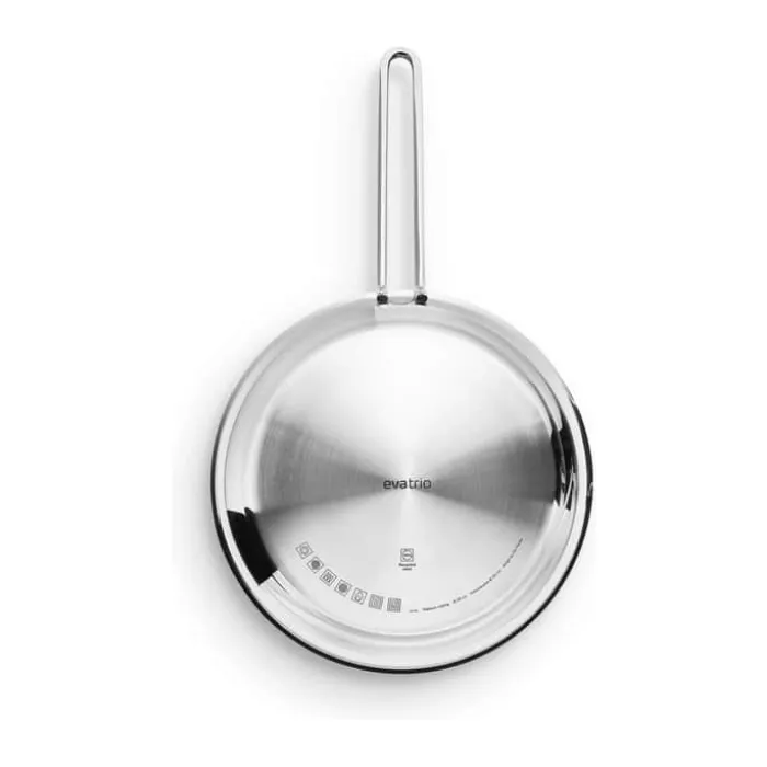 Eva Trio Laser Titanium Stegepande Ø 28 cm - Genanvendt rustfrit stål/aluminium