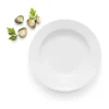 Eva Trio Legio Dyb Tallerken Ø 25 cm - Porcelæn - Hvid