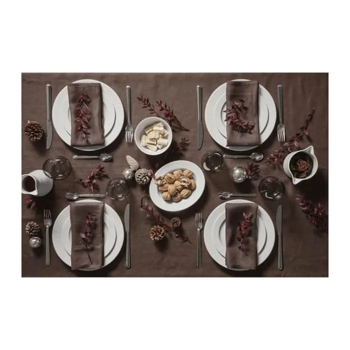 Eva Trio Legio Nova Bestiksæt - 48 dele 12 kuverter - Rustfrit stål - Sølvfarvet/blank