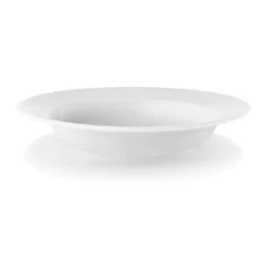 Eva Trio Legio Nova Dyb Tallerken Ø 22 cm - Porcelæn - Hvid