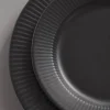 Eva Trio Legio Nova Frokosttallerken Ø 22 cm - Stentøj - Sort
