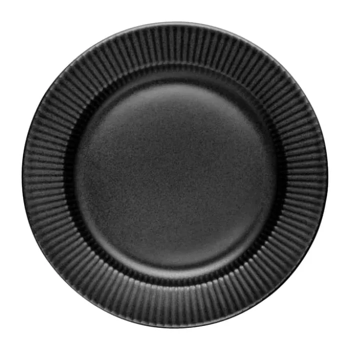 Eva Trio Legio Nova Frokosttallerken Ø 22 cm - Stentøj - Sort