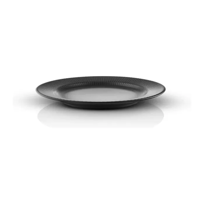 Eva Trio Legio Nova Frokosttallerken Ø 22 cm - Stentøj - Sort
