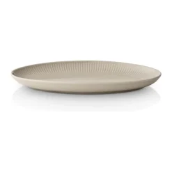 Eva Trio Legio Nova Palette Oval Tallerken B 16,5 x L 24,5 cm - Porcelæn - Beige