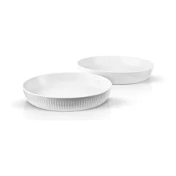 Eva Trio Legio Nova Salatskål - 2 dele 1,4/2,5 liter - Porcelæn - Hvid