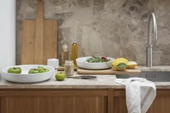 Eva Trio Legio Nova Salatskål - 2 dele 1,4/2,5 liter - Porcelæn - Hvid