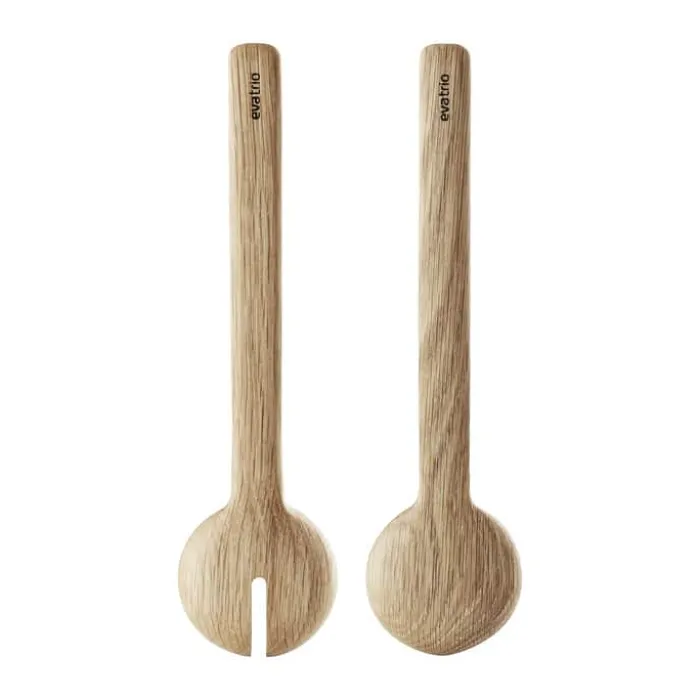 Eva Trio Legio Nova Salatsæt - 2 dele L 29,8 cm - Egetræ - Natur