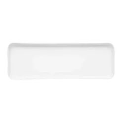 Eva Trio Legio Nova Serveringsfad B 13 x L 37 cm - Porcelæn - Hvid