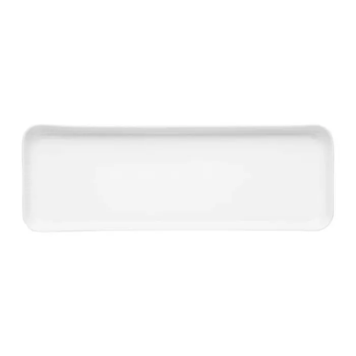 Eva Trio Legio Nova Serveringsfad B 13 x L 37 cm - Porcelæn - Hvid