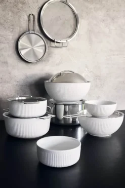 Eva Trio Legio Nova Skål Ø 16 cm - Porcelæn - Hvid