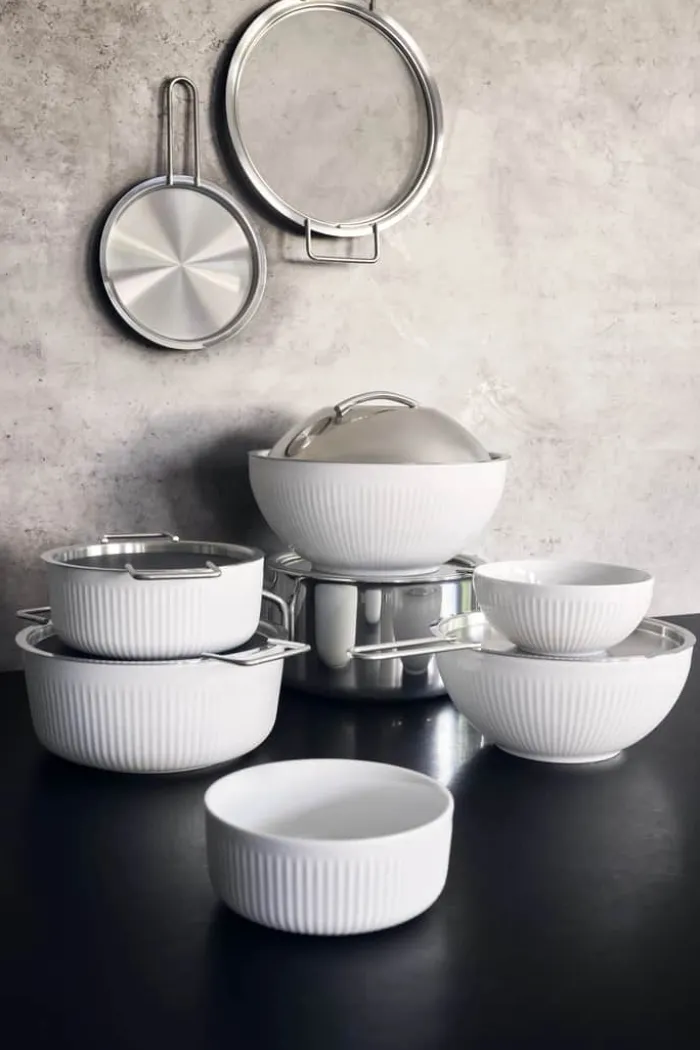 Eva Trio Legio Nova Skål Ø 16 cm - Porcelæn - Hvid