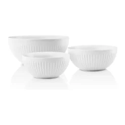 Eva Trio Legio Nova Skålsæt - 3 dele 0,2/0,3/1 liter - Porcelæn - Hvid