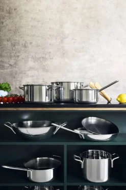 Eva Trio Multi Gryde 4,8 liter - Aluminium/rustfrit stål - Blank