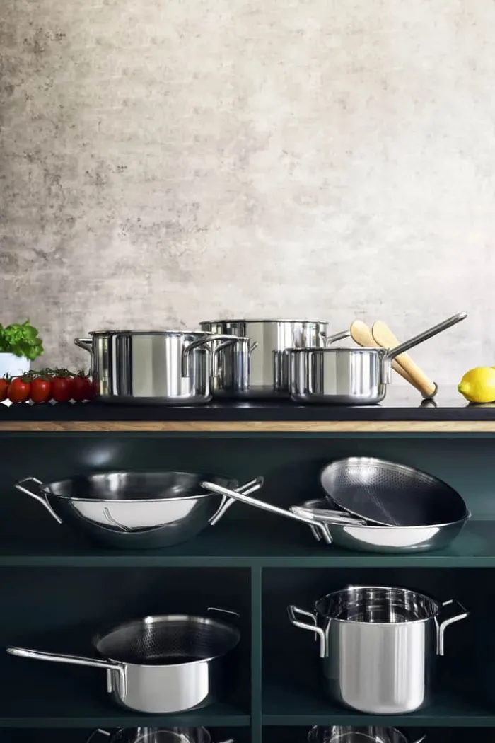 Eva Trio Multi Kasserolle 1,8 liter - Aluminium/rustfrit stål - Blank
