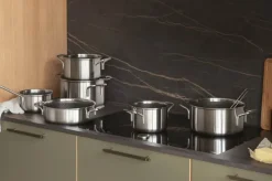Eva Trio Multi Mosaic Gryde 4,8 liter - Rustfrit stål/aluminium - Mat stål