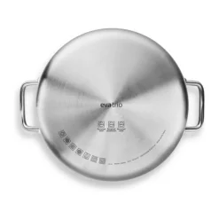 Eva Trio Multi Mosaic Gryde 4,8 liter - Rustfrit stål/aluminium - Mat stål