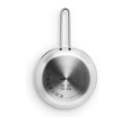 Eva Trio Multi Mosaic Stegepande Ø 20 cm - Rustfrit stål/aluminium - Mat stål