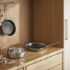 Eva Trio Multi Mosaic Stegepandesæt - 2 dele Ø 24/28 cm - Genanvendt aluminium/rustfrit stål - Blank stål