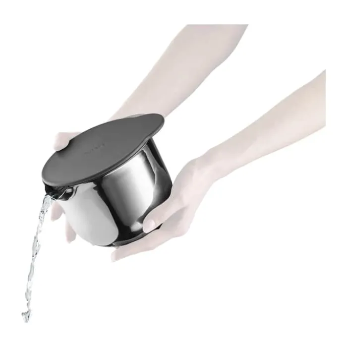 Eva Trio Røreskålsæt - 3 dele 1,5/2,0/3,0 liter - Rustfrit stål/Silikone - Stål