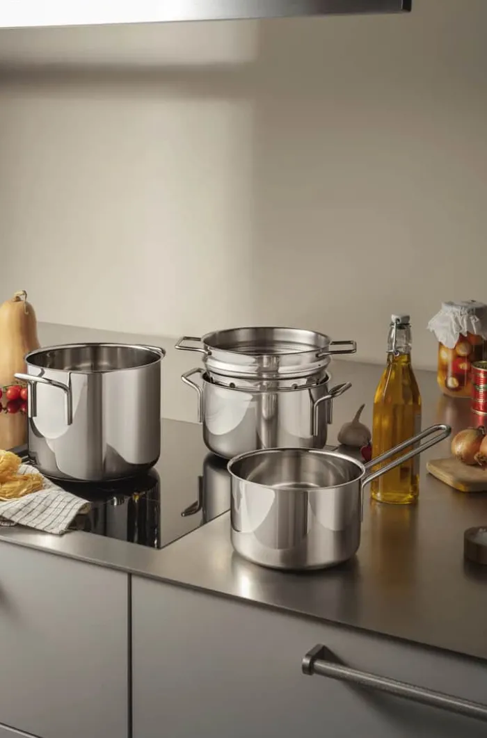 Eva Trio Stainless Steel Kasserolle 1,8 liter - 90% genanvendt stål