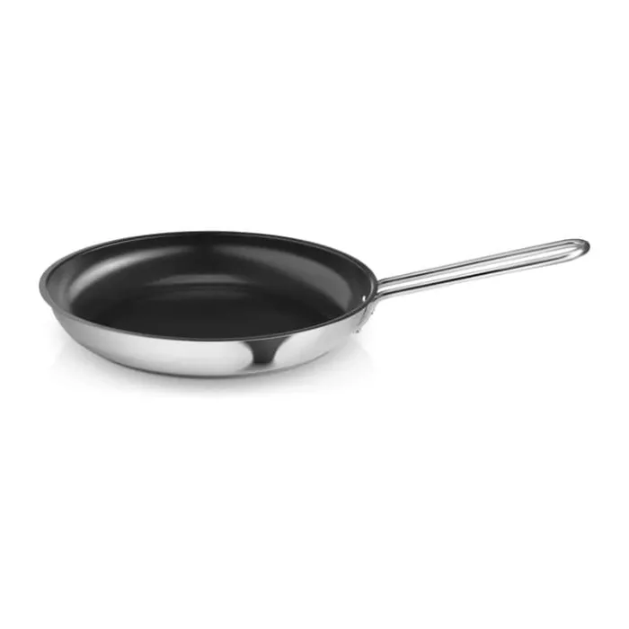 Eva Trio Stainless Steel Stegepande Ø 32 cm - Aluminium/rustfrit stål