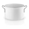 Eva Trio White Line Gryde 7 liter - Genanvendt aluminium/Rustfrit stål - Keramisk Slip-Let® belægning
