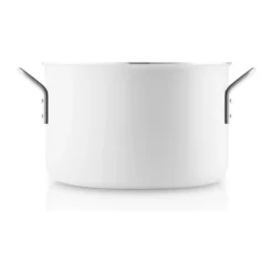 Eva Trio White Line Gryde 7 liter - Genanvendt aluminium/Rustfrit stål - Keramisk Slip-Let® belægning