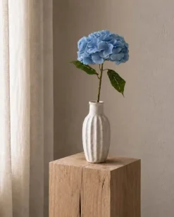 everbloom Kunstig Blomst - Hortensia H 50 cm - Plastik/metal - Blå