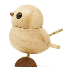 FableWood H.C. Andersen Figur - Nattergalen Certificeret ahorn/gummitræ/sapele træ