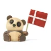 FableWood Panda - Chi Chi H 12 cm - Valnødde- og asketræ